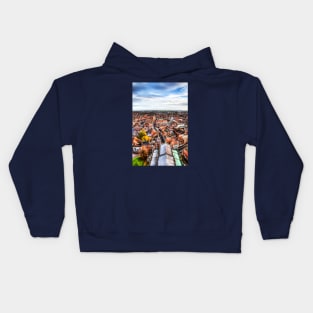 Louth Town, Lincolnshire, From Above Kids Hoodie